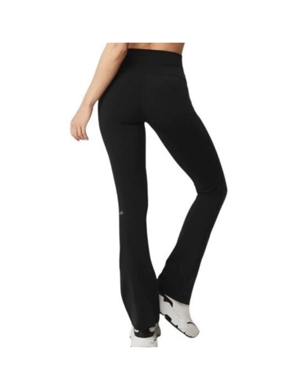 ALO YOGA AIRBRUSH HIGH WAIST BOOTCUT PANTS 31” BLACK SMALL - Picture 9 of 9